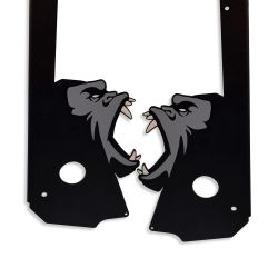 Angry Gorilla Side Rail Set For King Kong Premium Pinball Machines